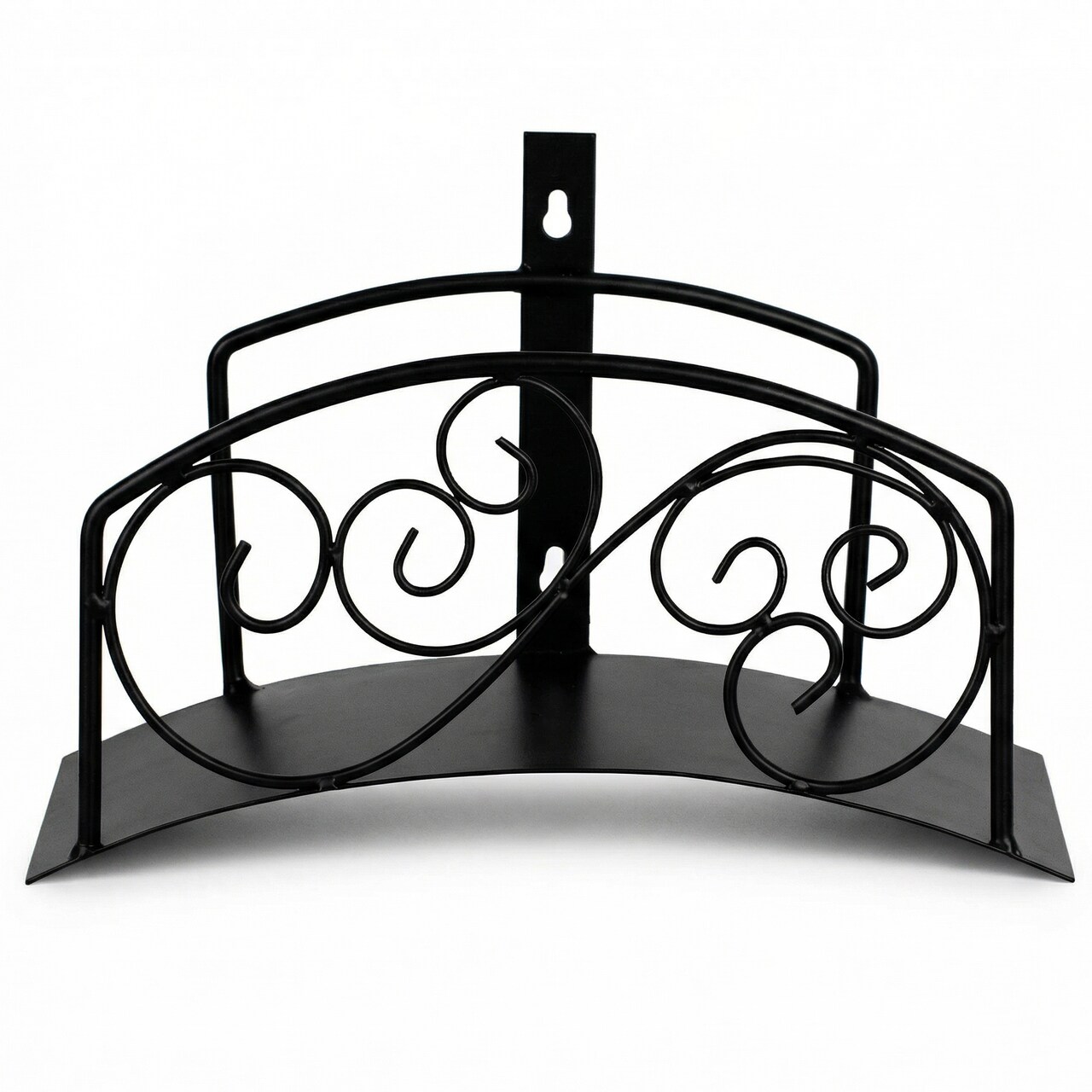 Gardenised Metal Wall-Mount Hose Holder Heavy-Duty Outdoor Hanger and Water Hose Organizer with Sturdy Reel Hooks & Screws for Yard Lawn Garden Patio Landscaping and Home Use, Bronze
